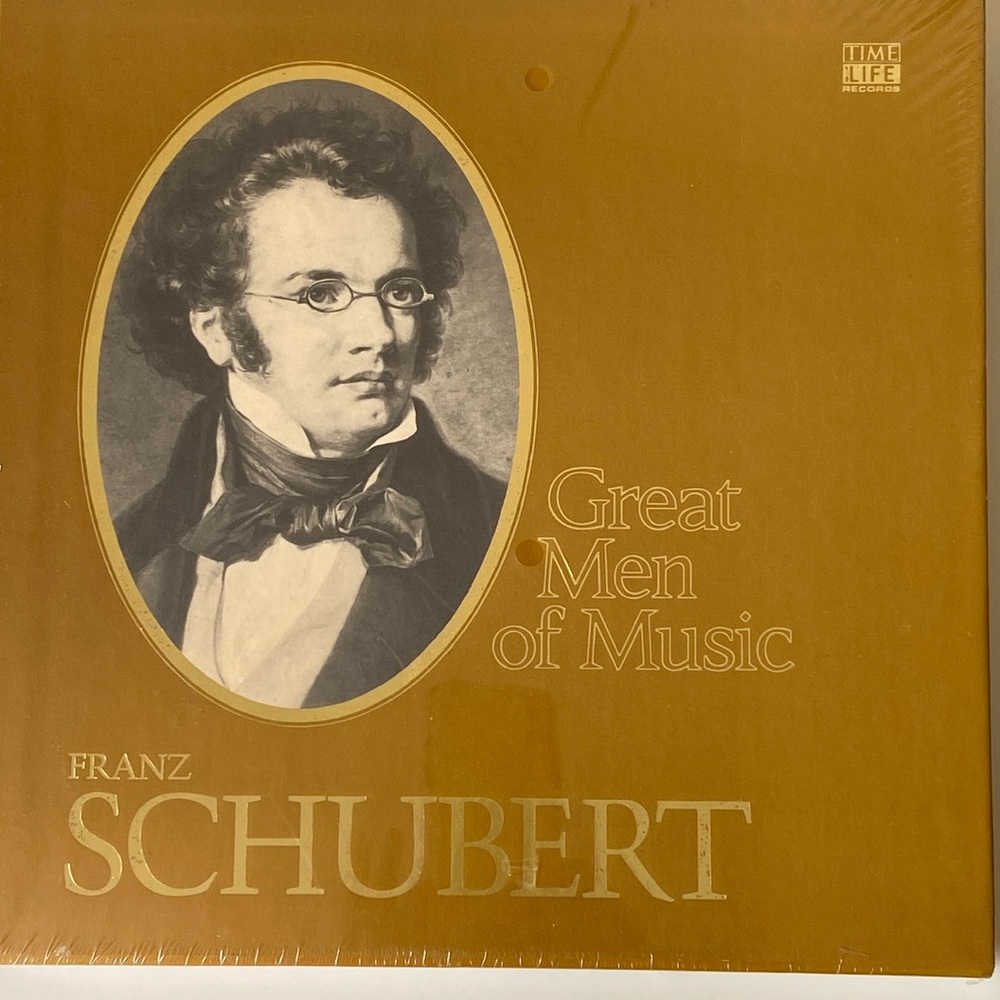 Time Life Vinyl Records Great Men of Music Franz Schubert Record Box Set NEW